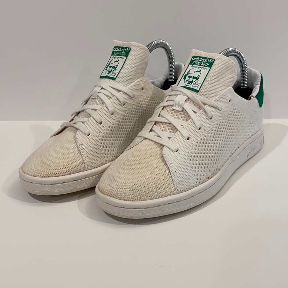 Kids Adidas Stan Smith PrimeKnit - Size 5 (women’s 6.5)